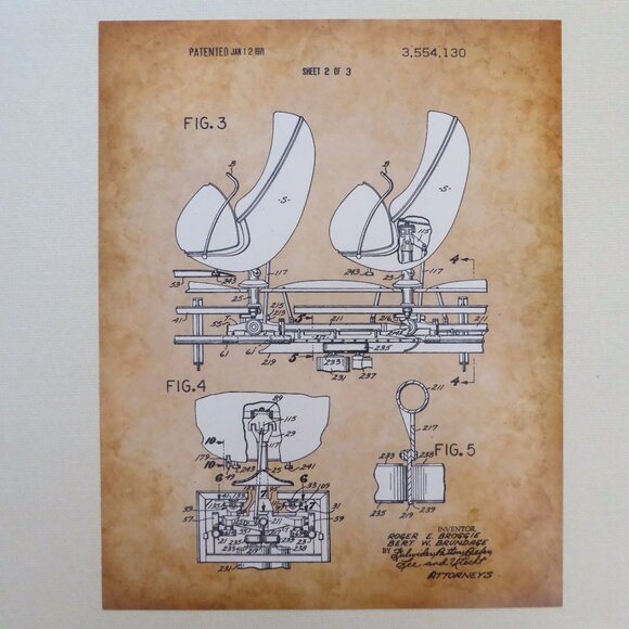 NEW 11 x 14” DISNEY HAUNTED MANSION DOOM BUGGY RIDE CAR SYSTEM PATENT PRINT - Picture 1 of 9